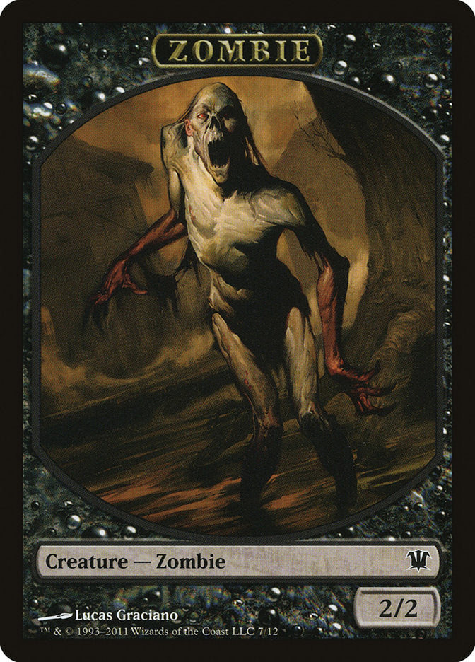 Zombie Token (7/12) [Innistrad Tokens] | Exor Games Truro