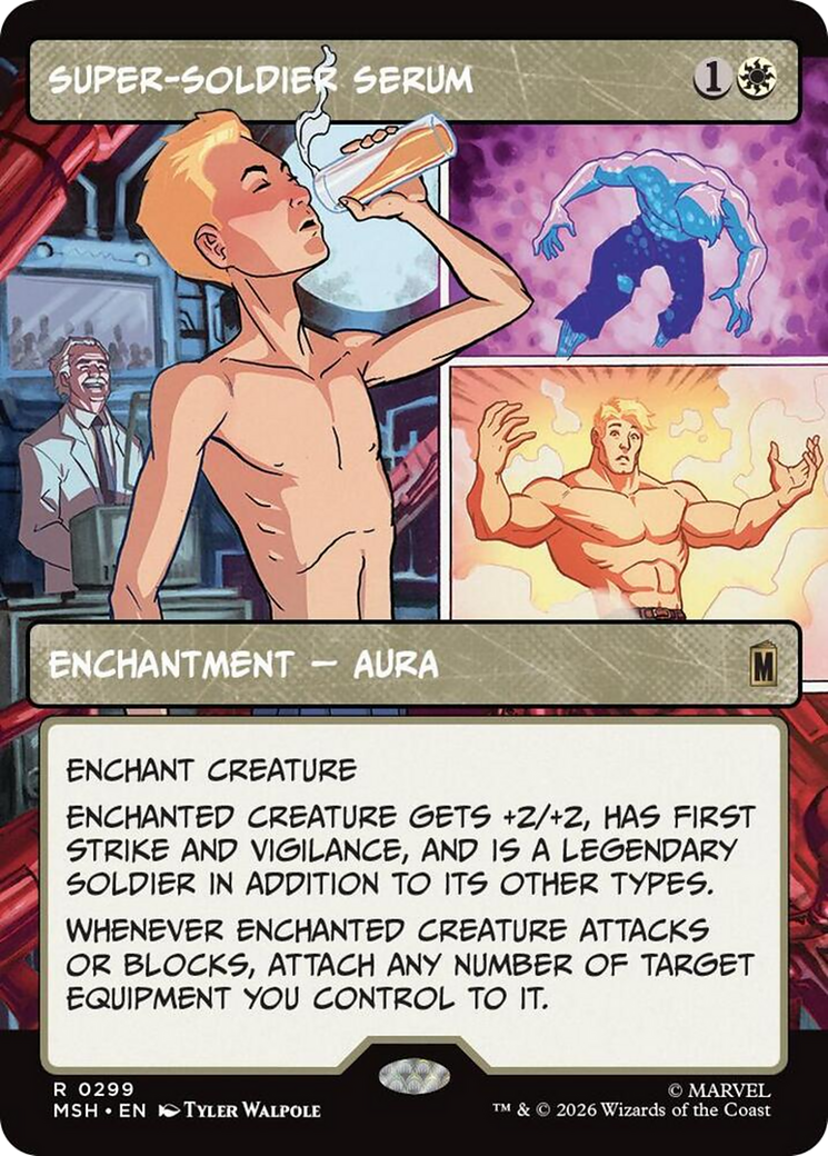 Super-Soldier Serum (Borderless) [Marvel Super Heroes] | Exor Games Truro