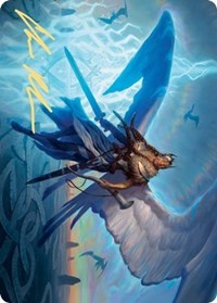 Righteous Valkyrie Art Card (Gold-Stamped Signature) [Kaldheim Art Series] | Exor Games Truro