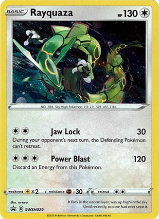 Rayquaza (SWSH029) [Sword & Shield: Black Star Promos] | Exor Games Truro