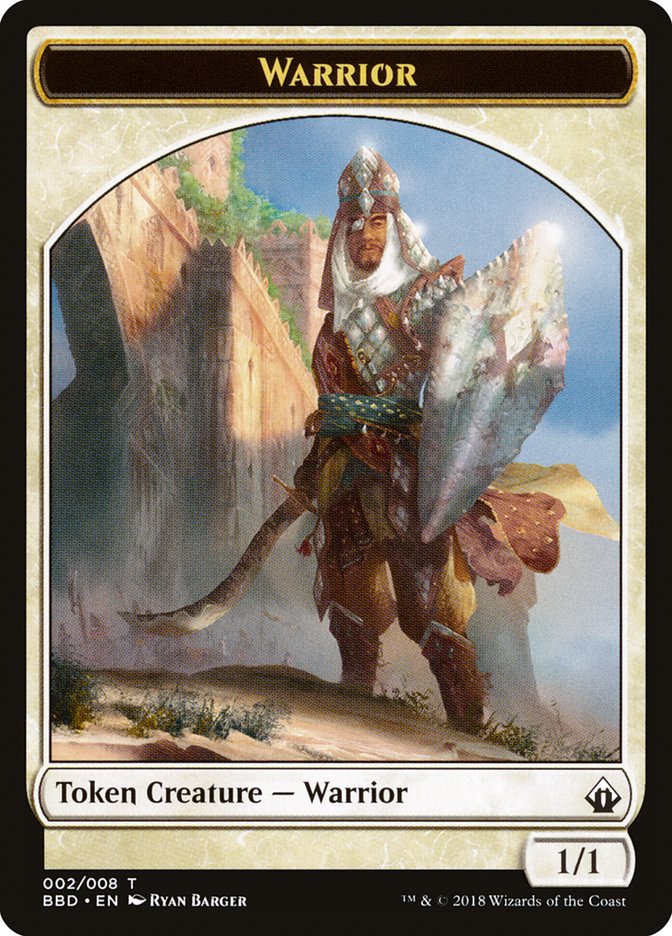 Warrior Token [Battlebond Tokens] | Exor Games Truro