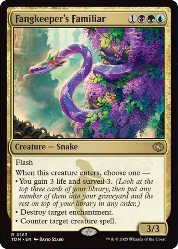 Fangkeeper's Familiar [Tarkir: Dragonstorm] | Exor Games Truro