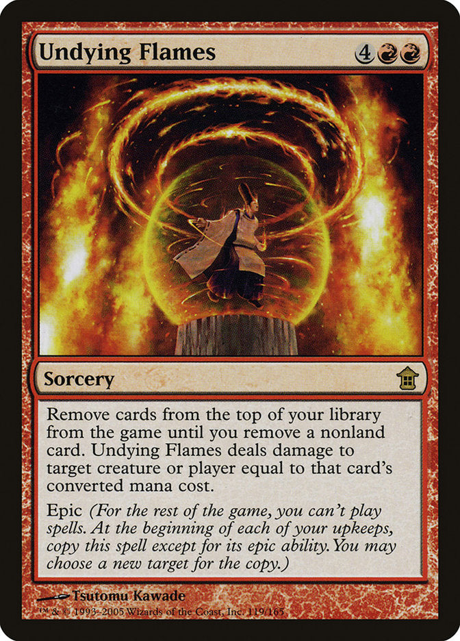 Undying Flames [Saviors of Kamigawa] | Exor Games Truro