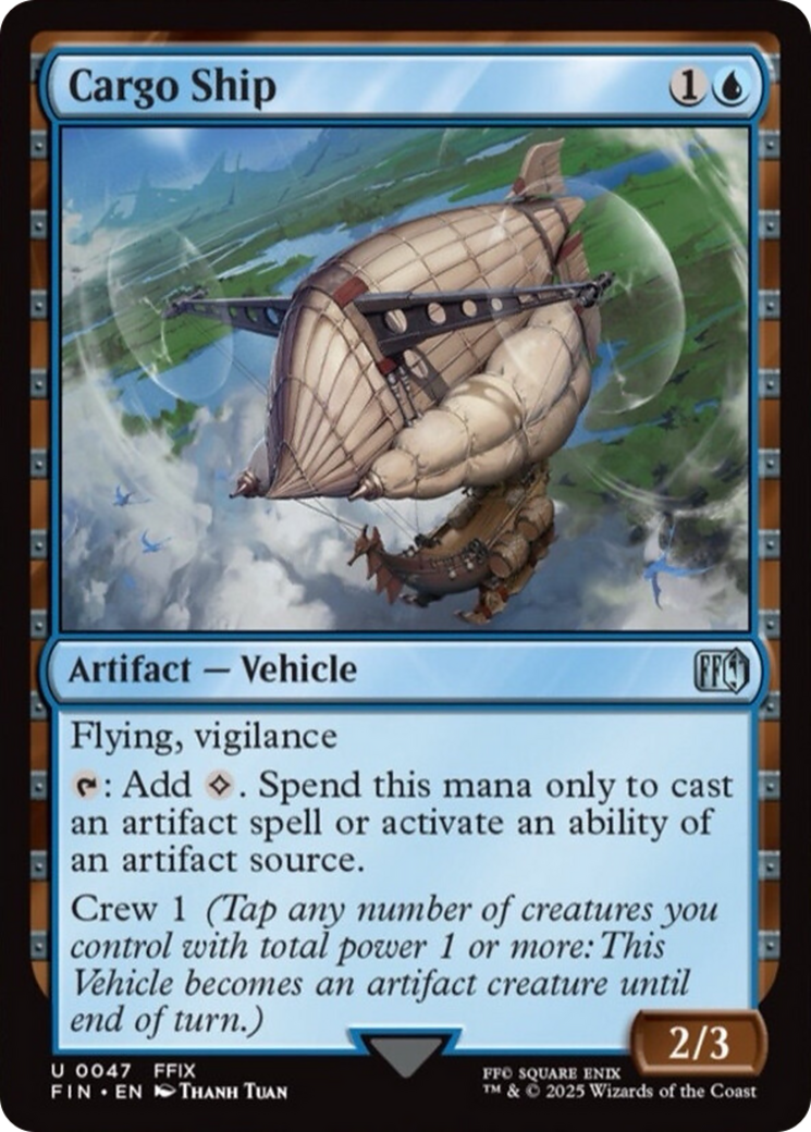 Cargo Ship [FINAL FANTASY] | Exor Games Truro