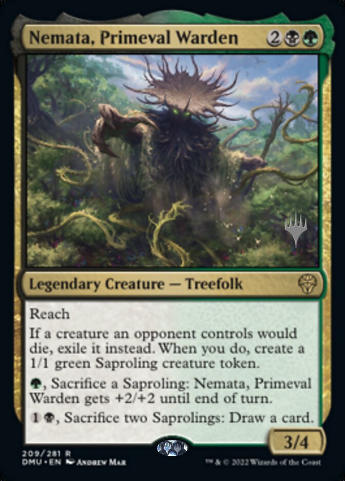 Nemata, Primeval Warden (Promo Pack) [Dominaria United Promos] | Exor Games Truro