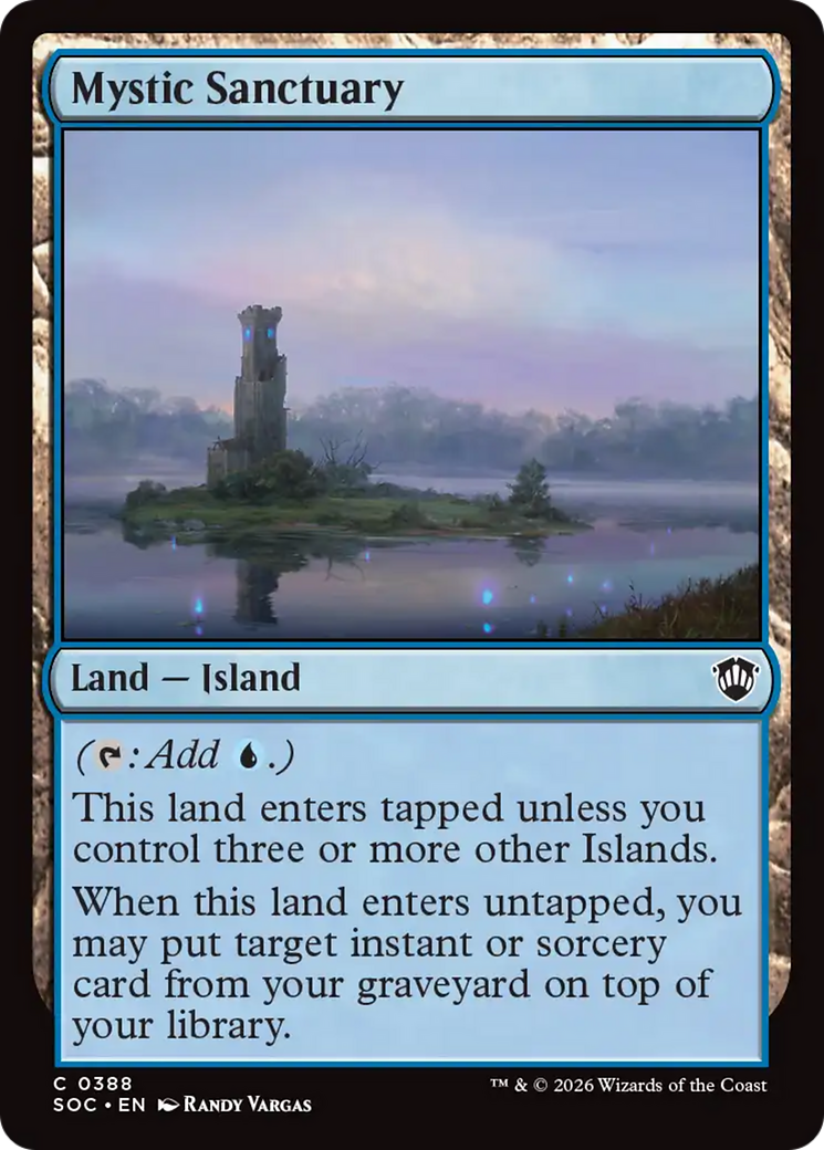 Mystic Sanctuary [Secrets of Strixhaven Commander] | Exor Games Truro