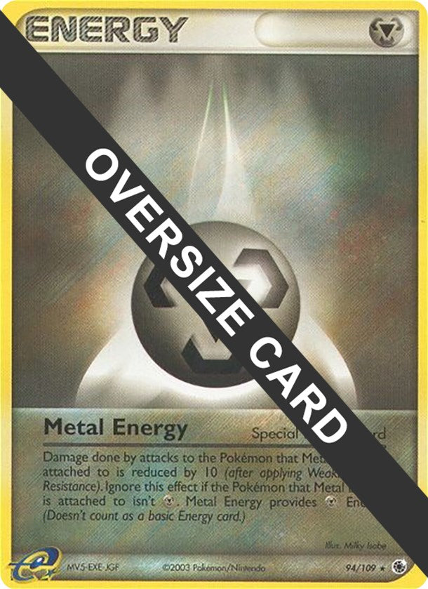 Metal Energy (94/109) (Jumbo Card) [EX: Ruby & Sapphire] | Exor Games Truro