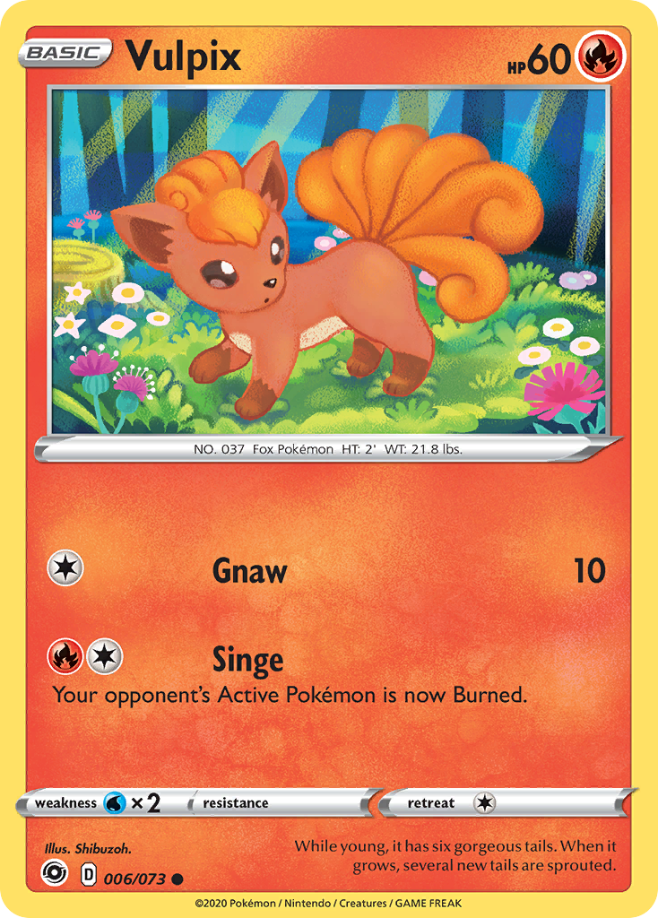 Vulpix (006/073) [Sword & Shield: Champion's Path] | Exor Games Truro