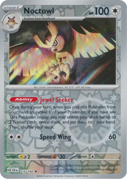 Noctowl (115/142) [Scarlet & Violet: Stellar Crown] | Exor Games Truro