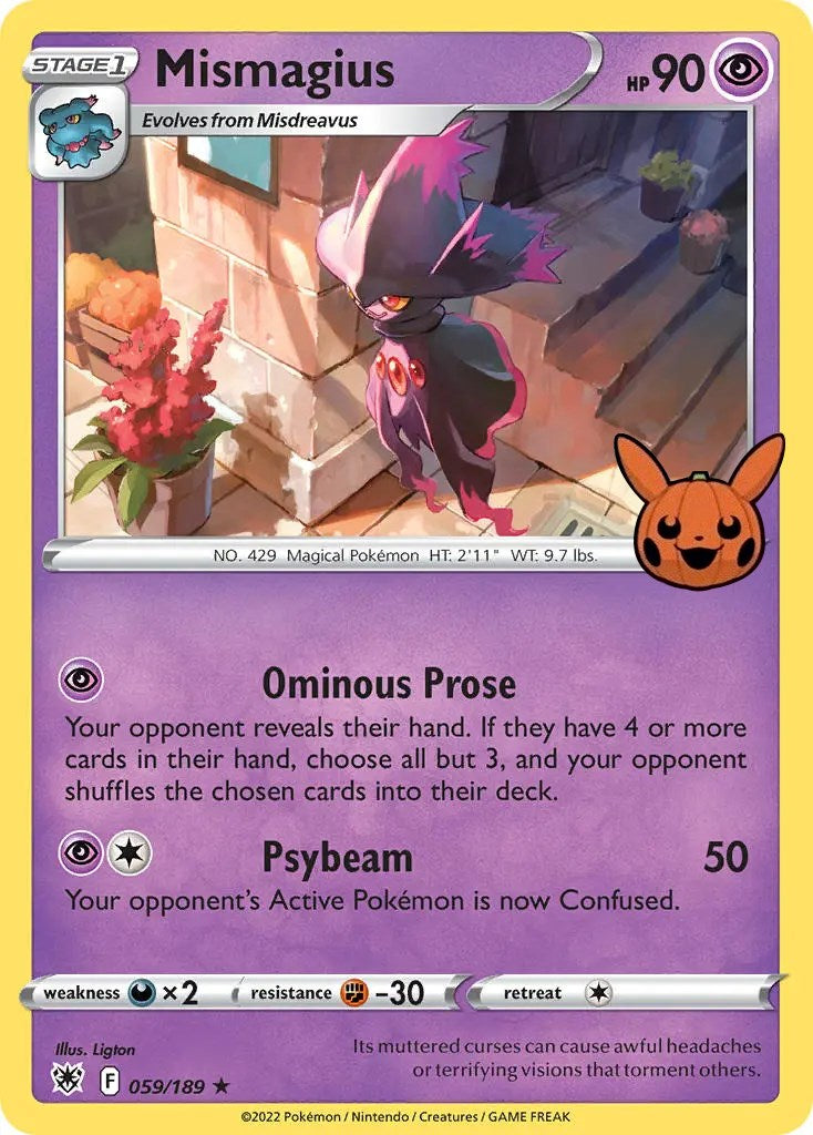 Mismagius (059/189) [Trick or Trade] | Exor Games Truro