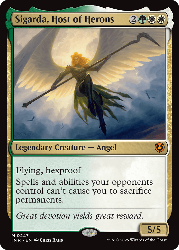Sigarda, Host of Herons (Retro Frame) [Innistrad Remastered] | Exor Games Truro