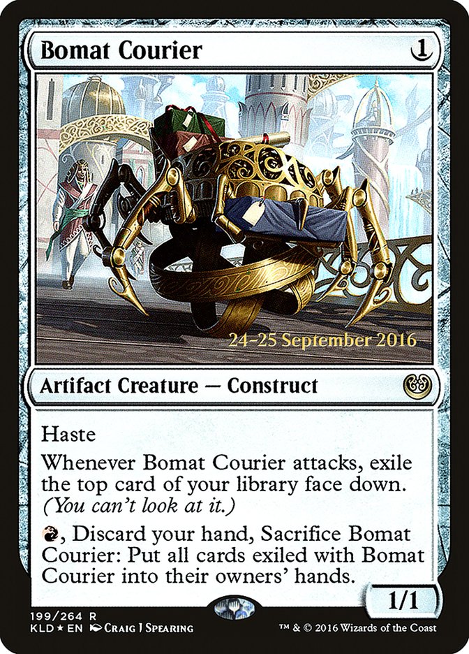 Bomat Courier [Kaladesh Prerelease Promos] | Exor Games Truro