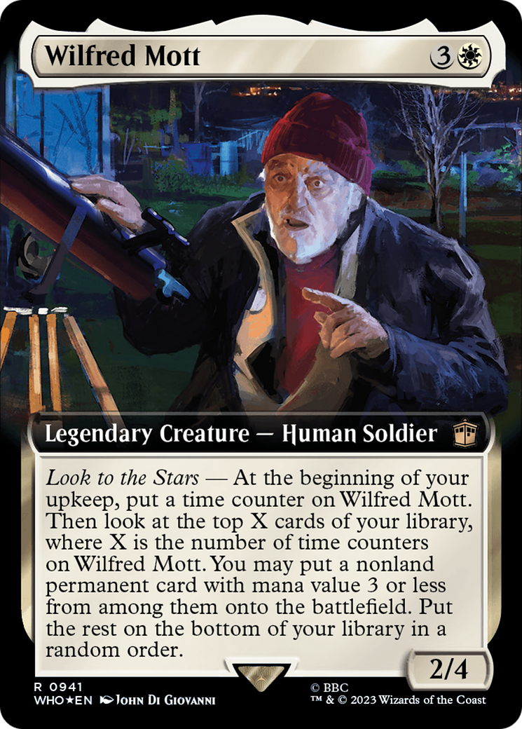 Wilfred Mott (Extended Art) (Surge Foil) [Doctor Who] | Exor Games Truro