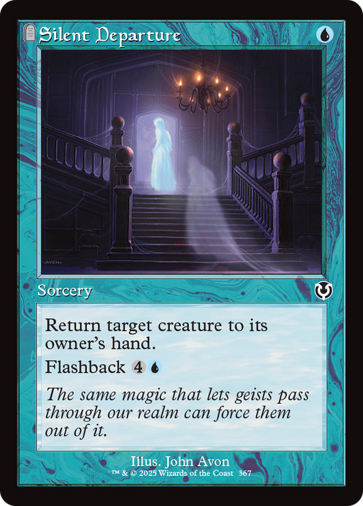 Silent Departure (Retro Frame) [Innistrad Remastered] | Exor Games Truro