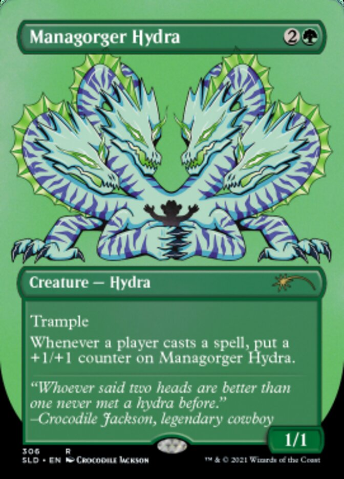 Managorger Hydra (Borderless) [Secret Lair Drop Series] | Exor Games Truro