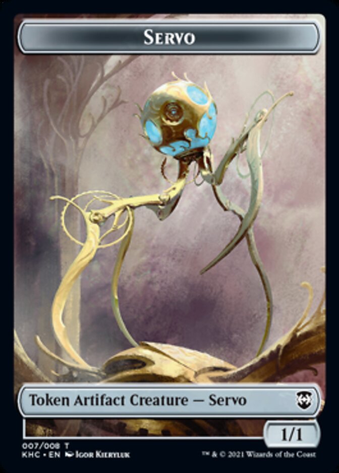 Servo Token [Kaldheim Commander Tokens] | Exor Games Truro