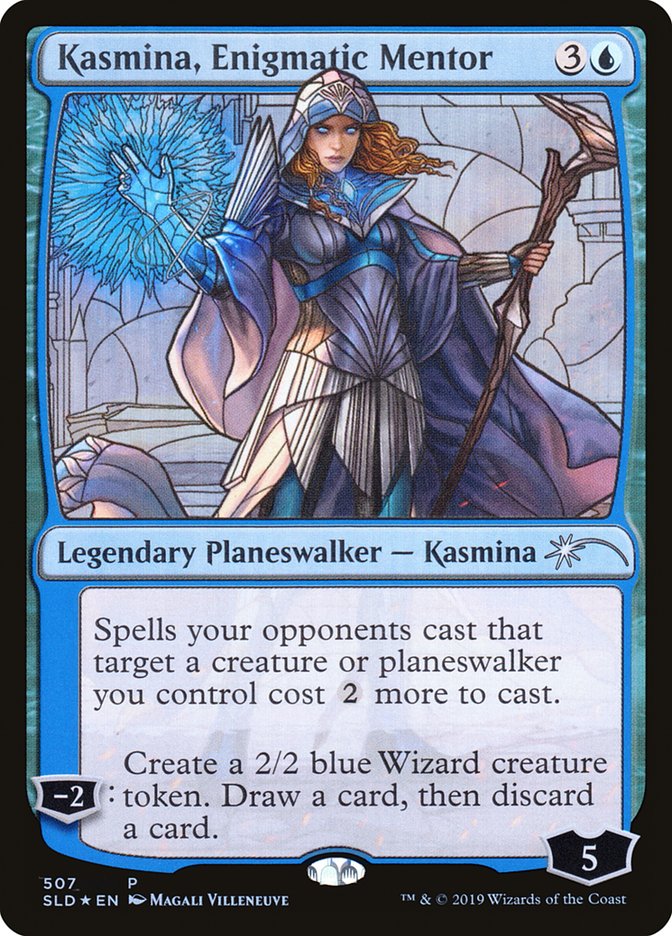 Kasmina, Enigmatic Mentor (Stained Glass) [Secret Lair Drop Promos] | Exor Games Truro