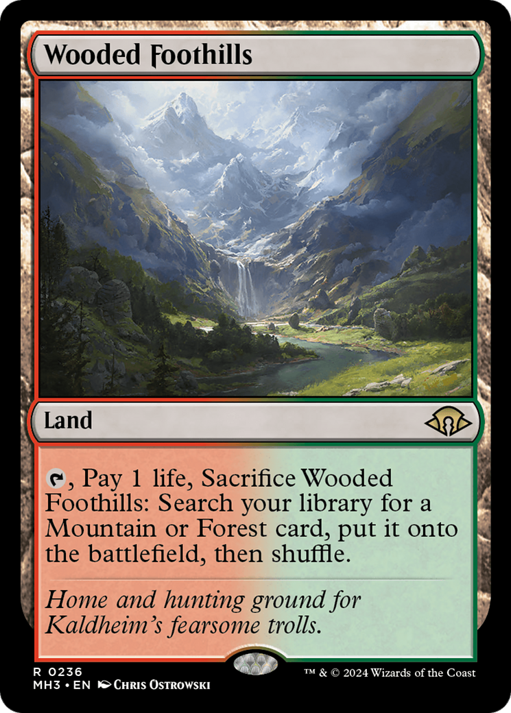 Wooded Foothills [Modern Horizons 3] | Exor Games Truro