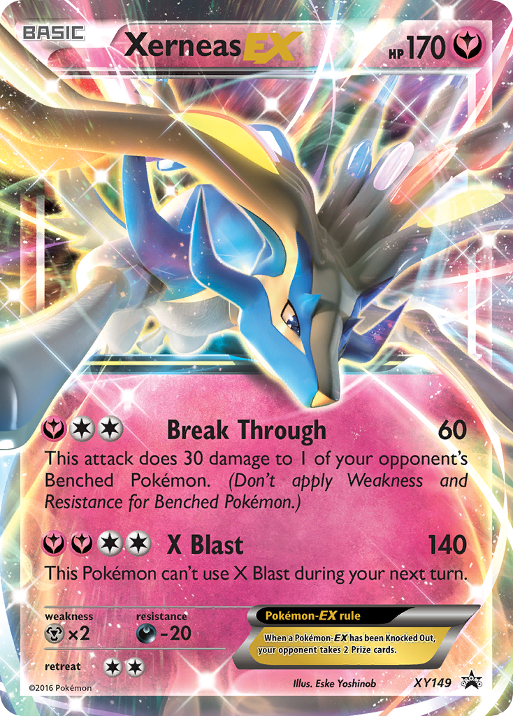 Xerneas EX (XY149) [XY: Black Star Promos] | Exor Games Truro
