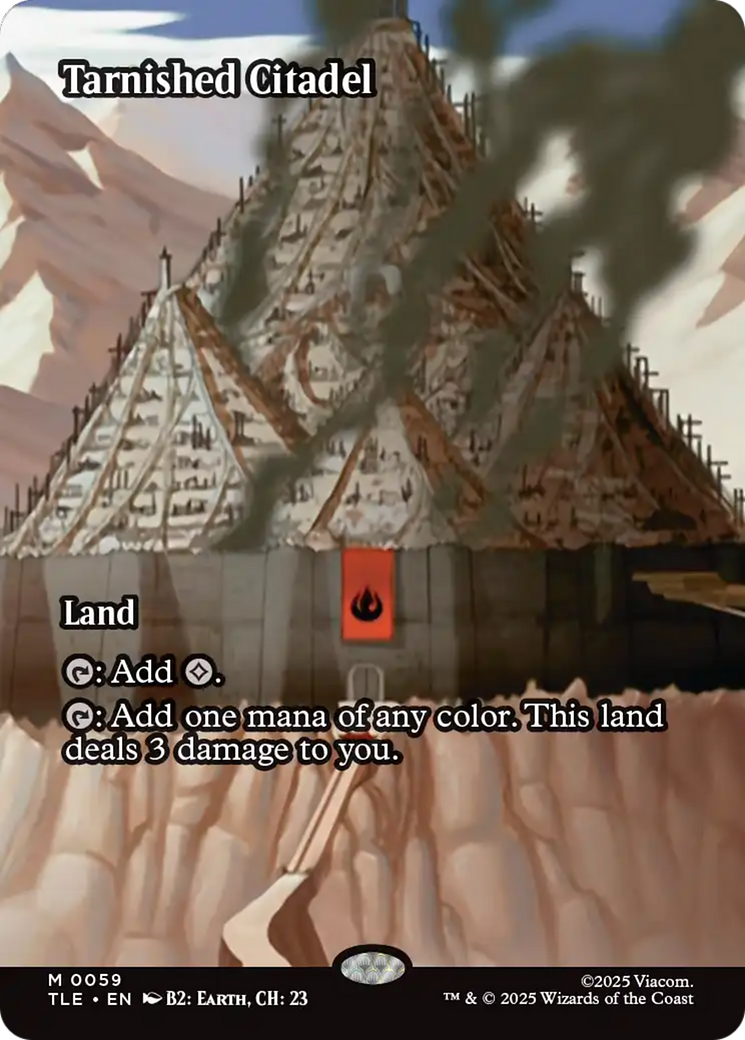 Tarnished Citadel (Borderless) [Avatar: The Last Airbender: Eternal-Legal] | Exor Games Truro