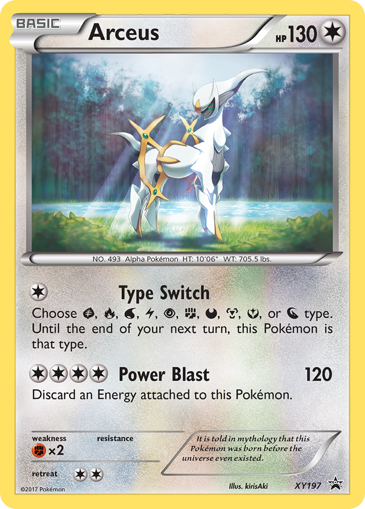 Arceus (XY197) [XY: Black Star Promos] | Exor Games Truro