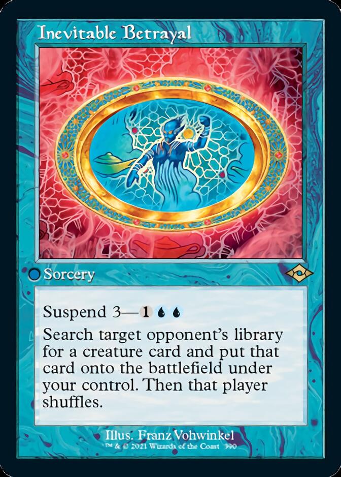 Inevitable Betrayal (Retro Foil Etched) [Modern Horizons 2] | Exor Games Truro