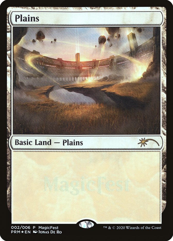 Plains (2) [MagicFest 2020] | Exor Games Truro