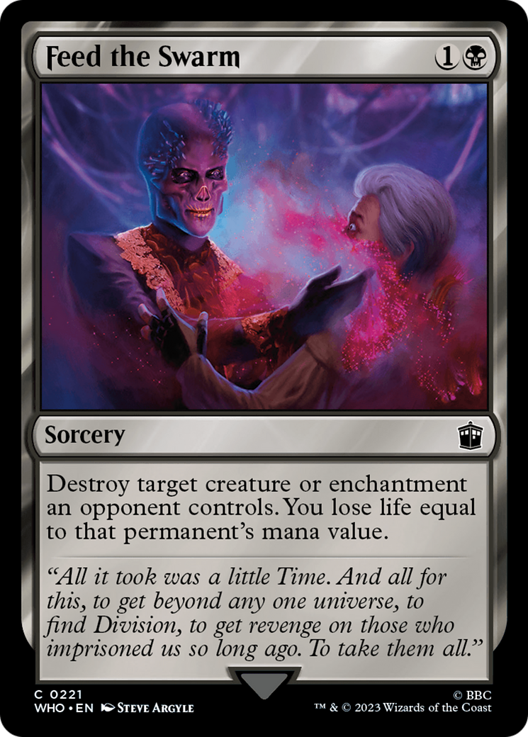 Feed the Swarm [Doctor Who] | Exor Games Truro