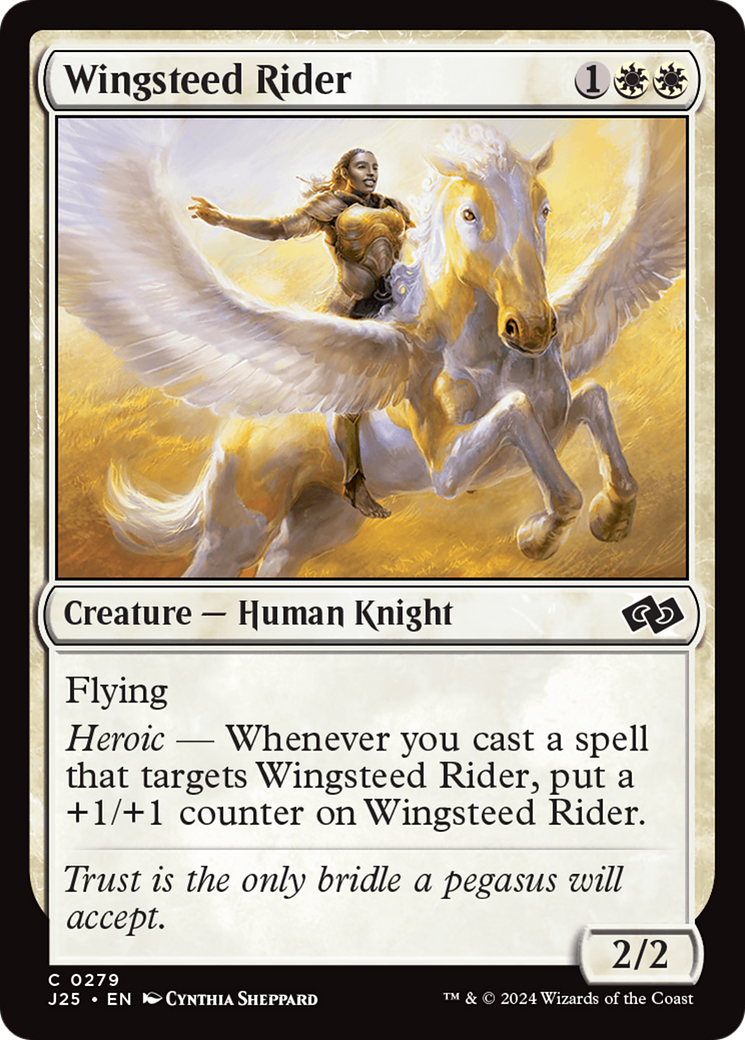 Wingsteed Rider [Foundations Jumpstart] | Exor Games Truro