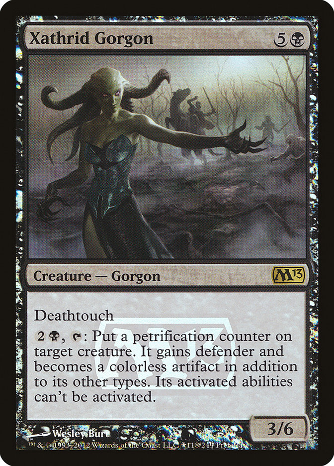 Xathrid Gorgon [Magic 2013 Prerelease Promos] | Exor Games Truro