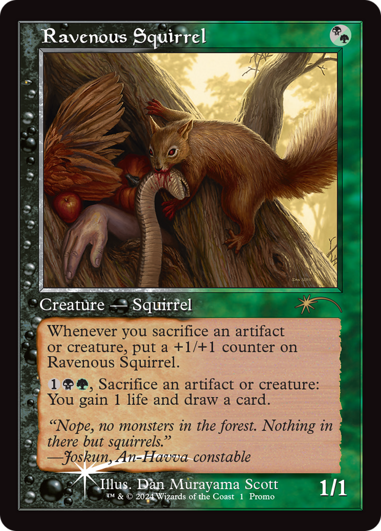 Ravenous Squirrel (Open House) [Wizards Play Network 2024] | Exor Games Truro