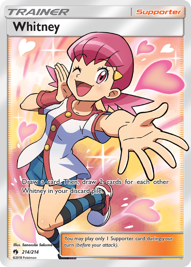 Whitney (214/214) [Sun & Moon: Lost Thunder] | Exor Games Truro