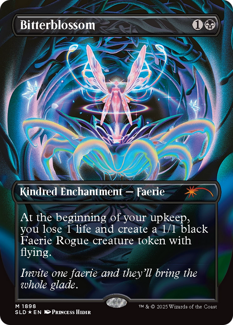 Bitterblossom (Double Rainbow Foil) [Secret Lair Drop Series] | Exor Games Truro