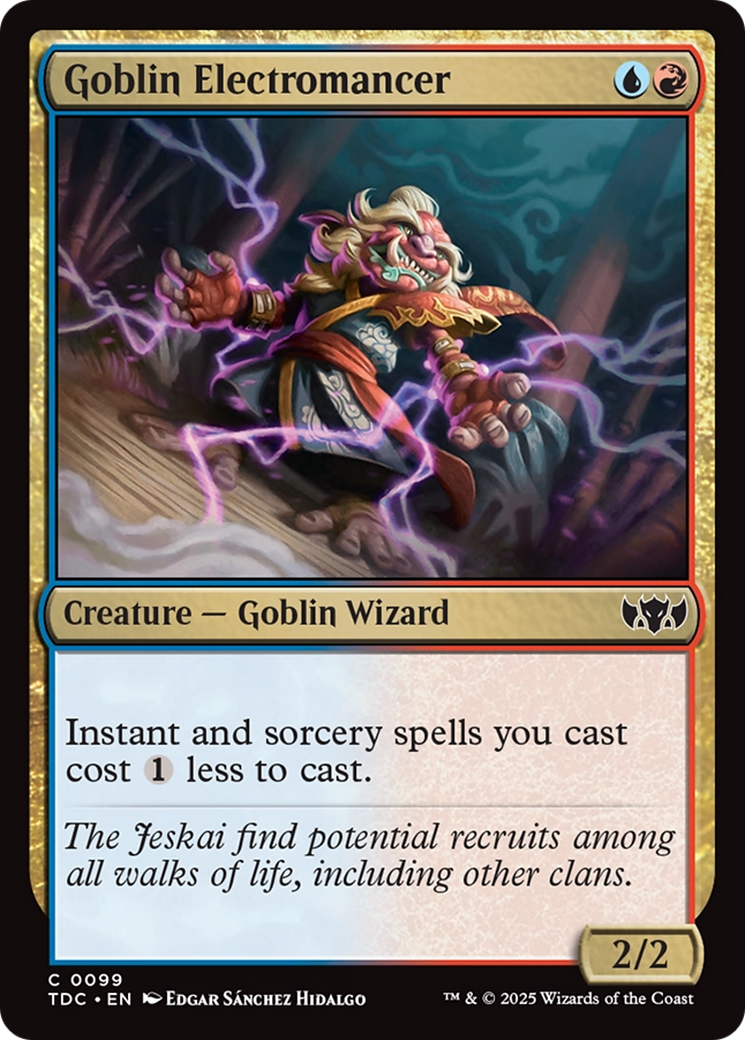 Goblin Electromancer [Tarkir: Dragonstorm Commander] | Exor Games Truro