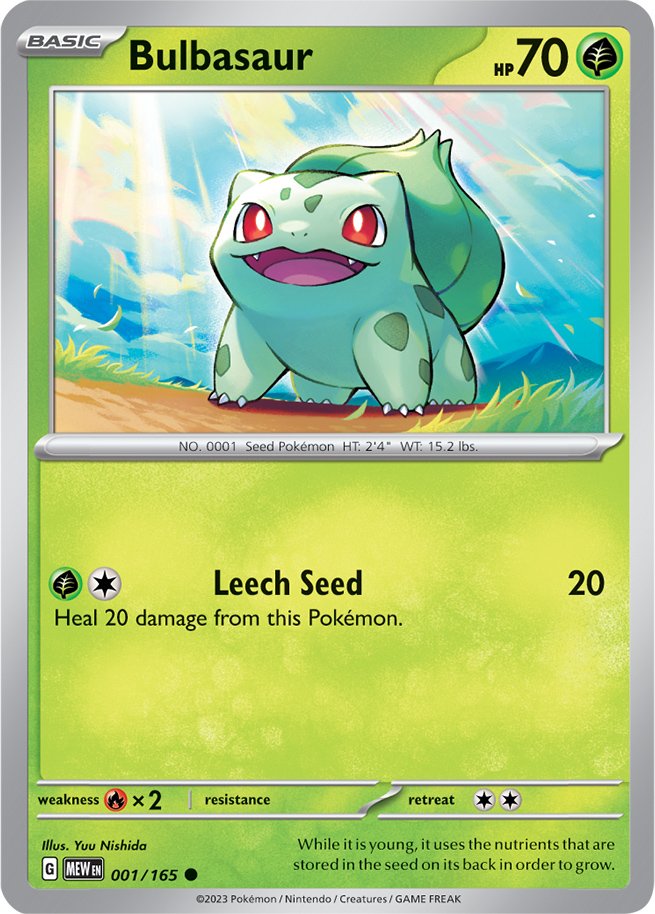 Bulbasaur (001/165) [Scarlet & Violet 151] | Exor Games Truro