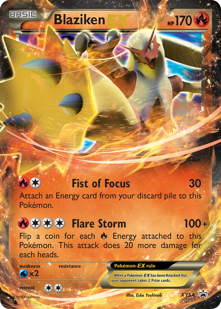 Blaziken EX (XY54) [XY: Black Star Promos] | Exor Games Truro