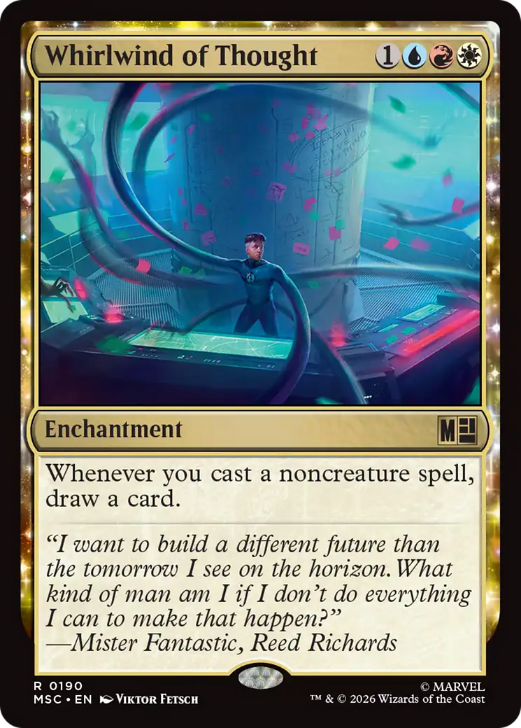 Whirlwind of Thought (Surge Foil) [Marvel Super Heroes Commander] | Exor Games Truro