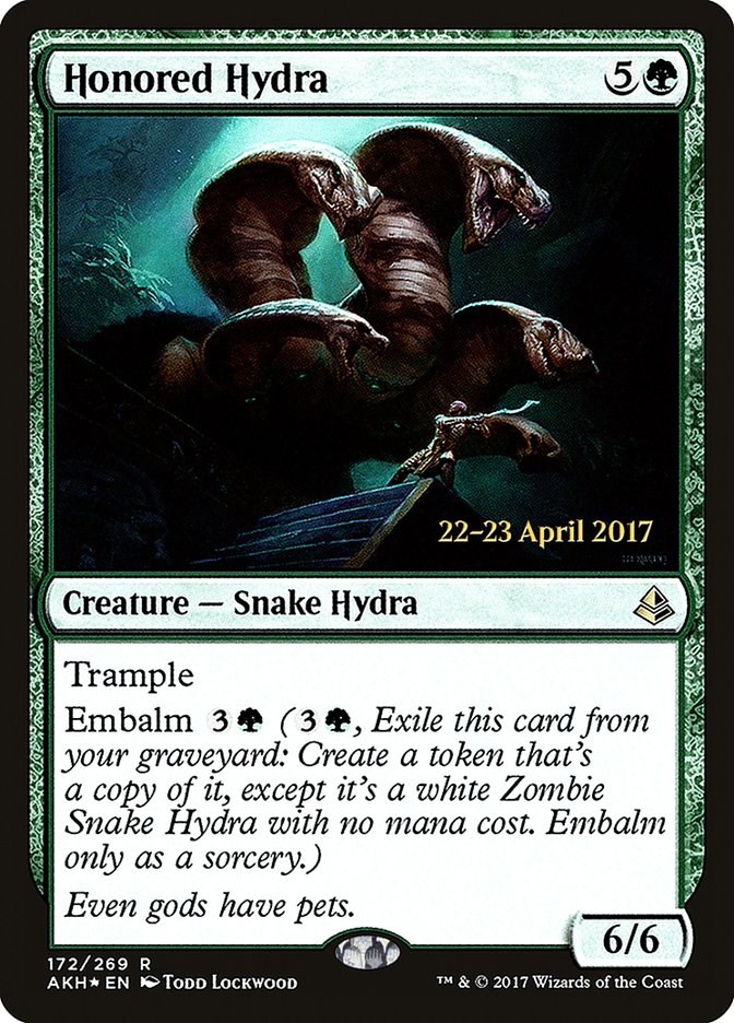 Honored Hydra [Amonkhet Prerelease Promos] | Exor Games Truro