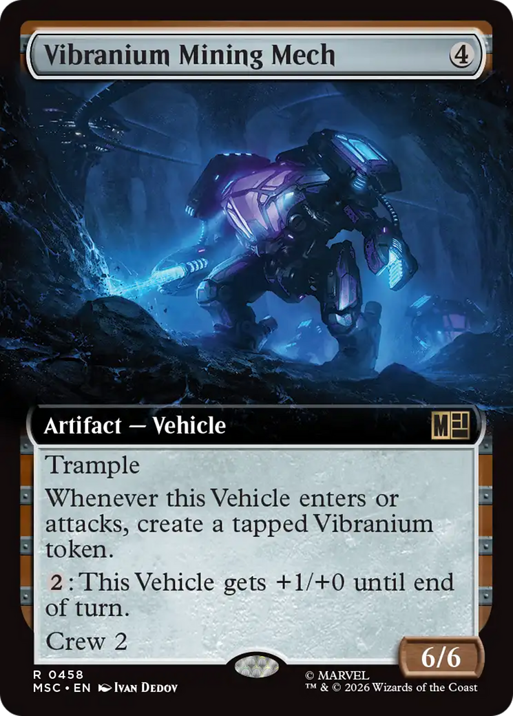 Vibranium Mining Mech (Extended Art) [Marvel Super Heroes Commander] | Exor Games Truro