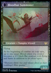 Voldaren Bloodcaster // Bloodbat Summoner [Innistrad: Crimson Vow Prerelease Promos] | Exor Games Truro