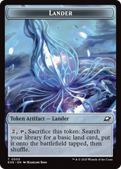 Drone // Lander (0005) Doubled-Sided Token [Edge of Eternities Tokens] | Exor Games Truro