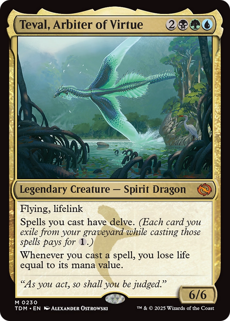 Teval, Arbiter of Virtue [Tarkir: Dragonstorm] | Exor Games Truro