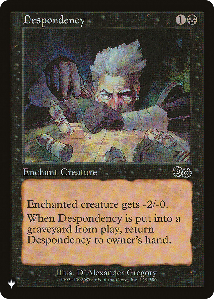 Despondency [The List] | Exor Games Truro
