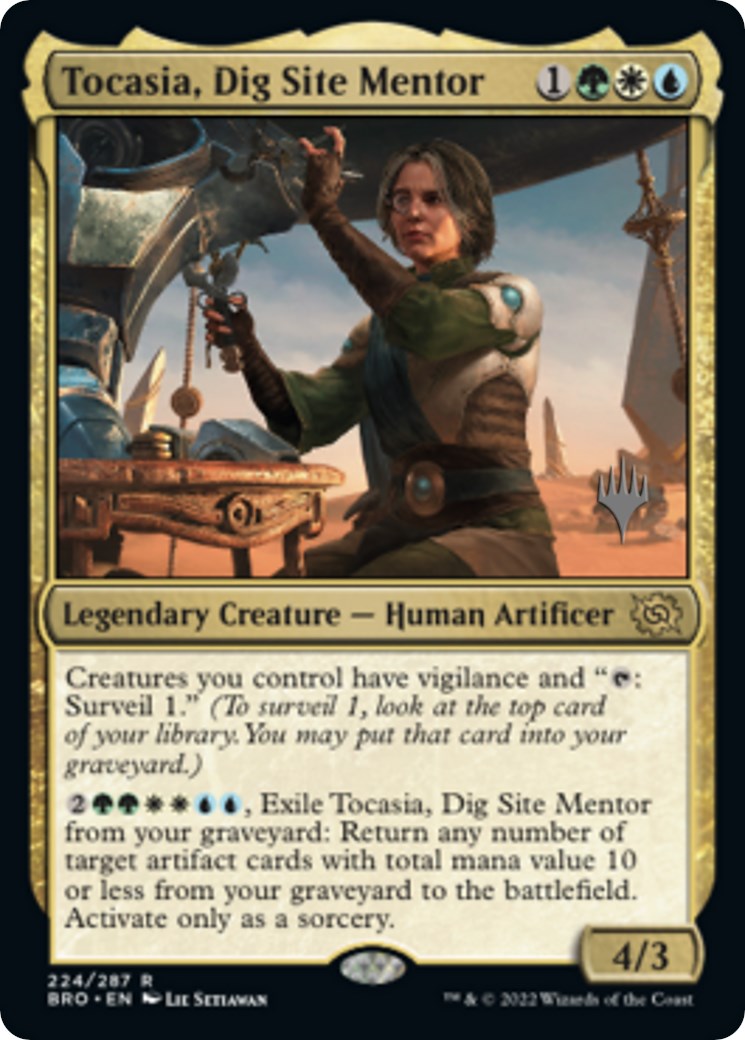 Tocasia, Dig Site Mentor (Promo Pack) [The Brothers' War Promos] | Exor Games Truro