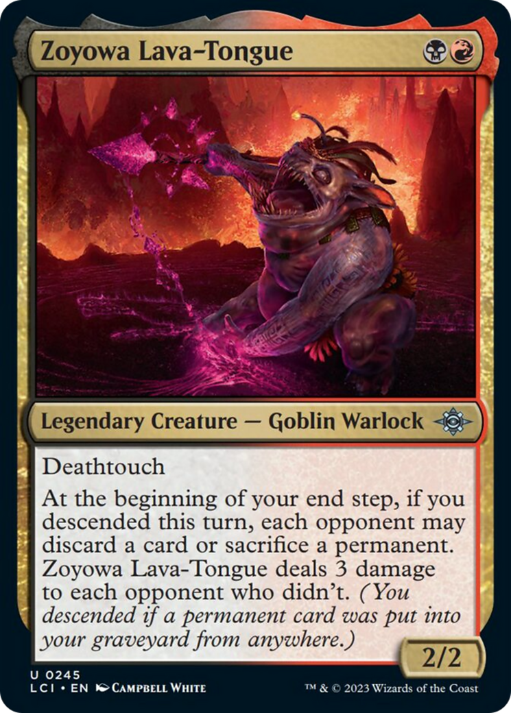 Zoyowa Lava-Tongue [The Lost Caverns of Ixalan] | Exor Games Truro