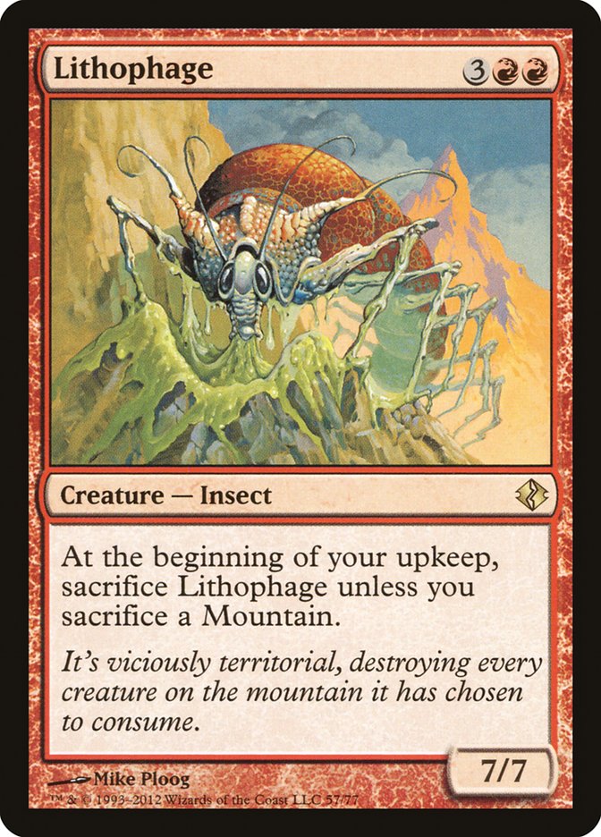 Lithophage [Duel Decks: Venser vs. Koth] | Exor Games Truro