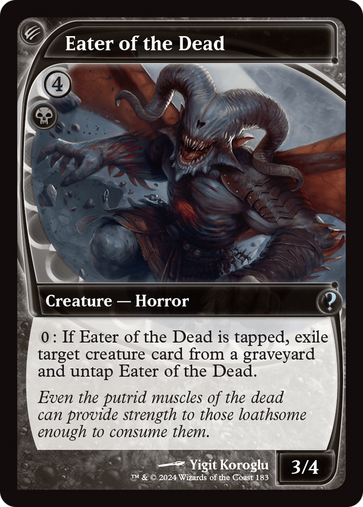 Eater of the Dead (Future Sight) [Mystery Booster 2] | Exor Games Truro