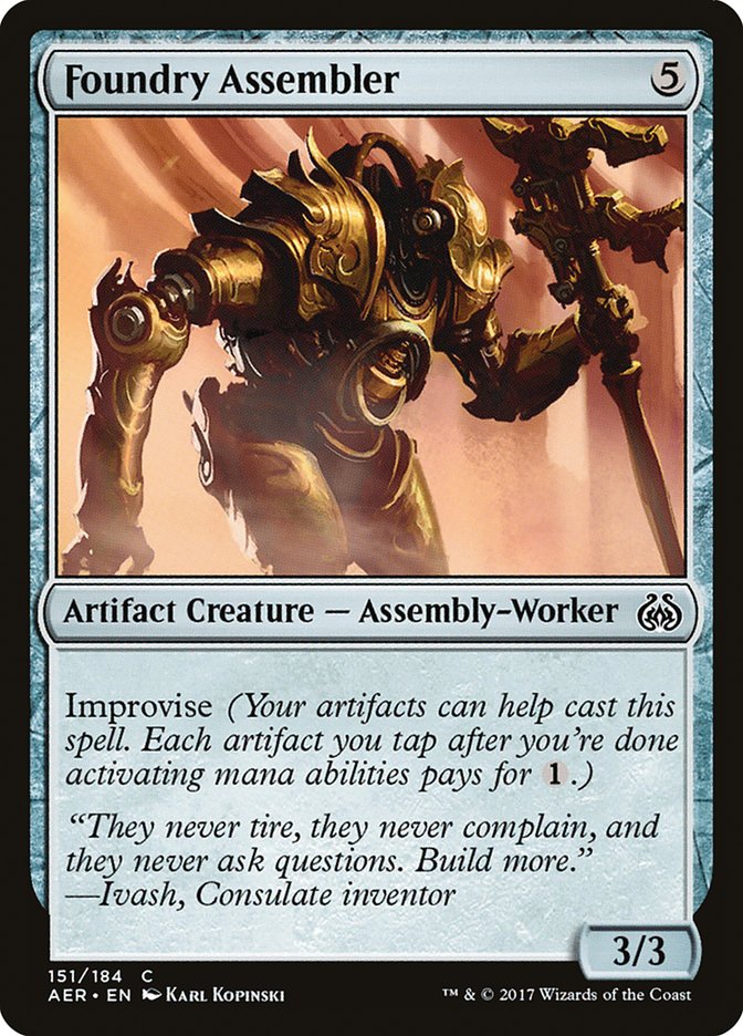 Foundry Assembler [Aether Revolt] | Exor Games Truro