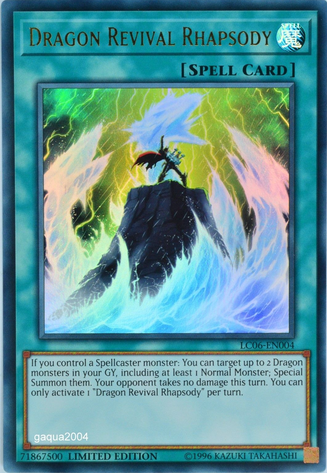 Dragon Revival Rhapsody - LC06-EN004 [LC06-EN004] Ultra Rare | Exor Games Truro