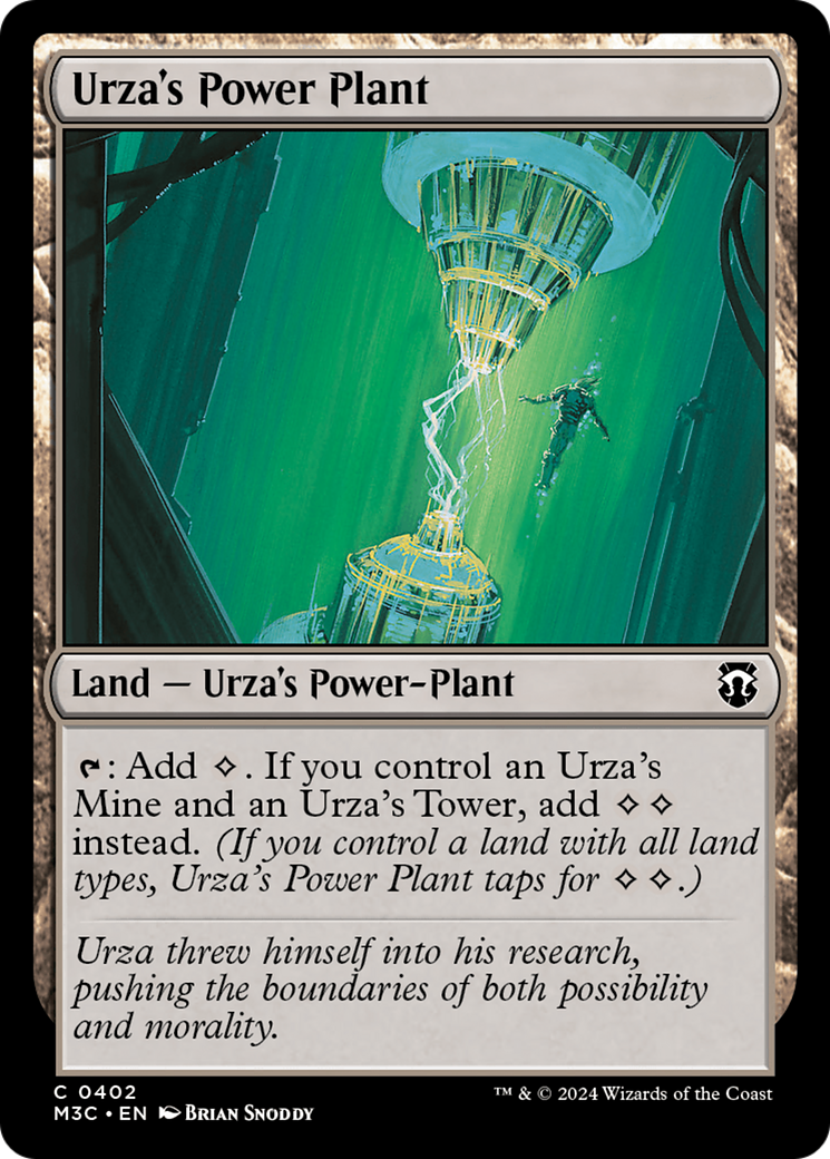 Urza's Power Plant (Ripple Foil) [Modern Horizons 3 Commander] | Exor Games Truro